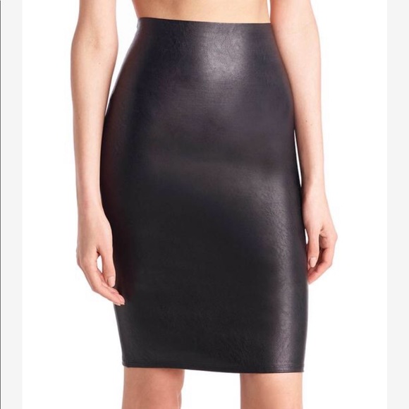 Commando Dresses & Skirts - *Tags* BNWT. Faux leather pencil cut skirt. Sz S